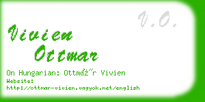 vivien ottmar business card